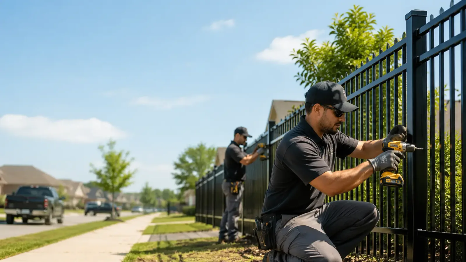 Metal Fence Installation in Ida, LA